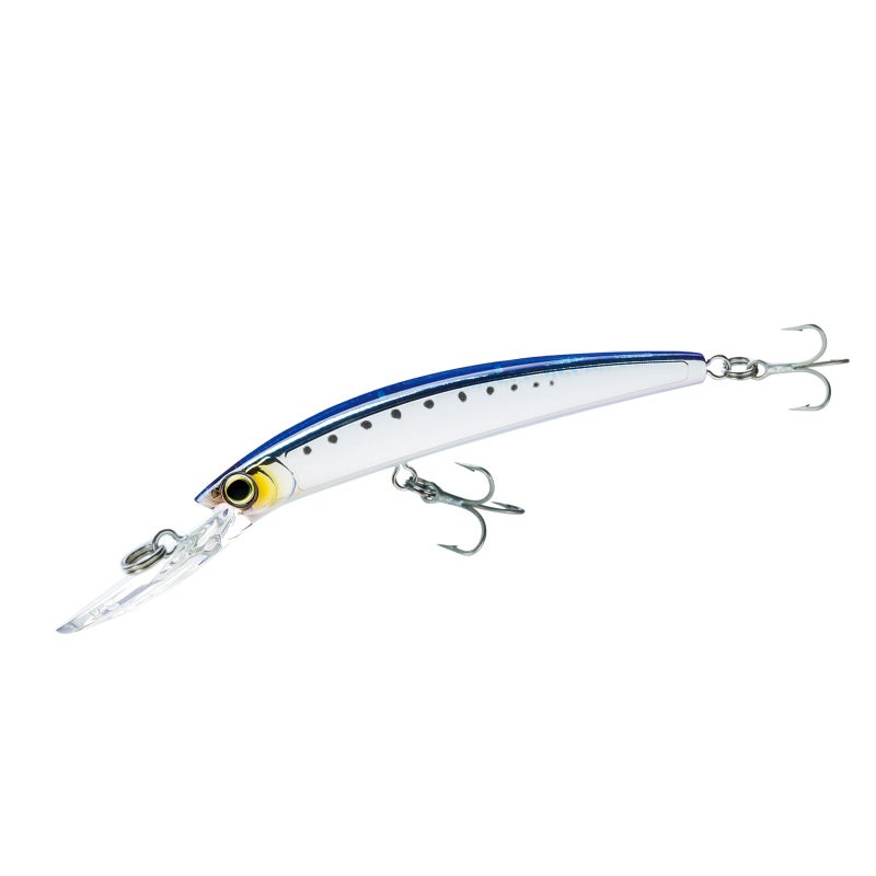 DUEL Yo-Zuri Crystal Minnow Deep Diver Lure, Holographic Sardine, 4-3/8-Inch - Image 1